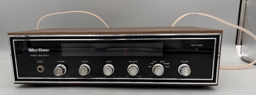 Vintage stereo receiver - am, fm