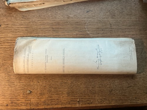 1940s legal file - legal, letters