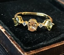 Vintage Style Peridot  And