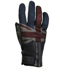 GENUINE Triumph Motorcycles Union Flag Mesh Leather Gloves NEW