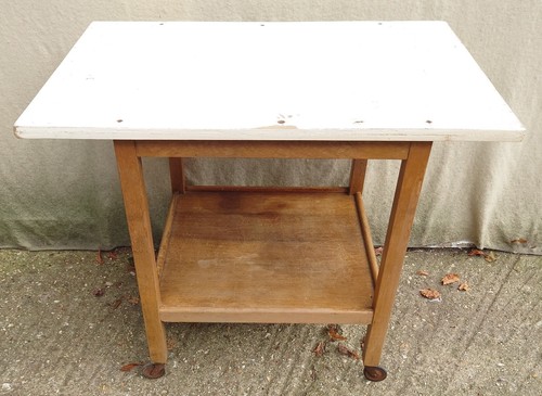 Vintage atcraft wooden tea - atcraft,