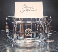 GRETSCH 10x5" Inch Side SNARE DRUM USA BROOKLYN Chrome Over Steel / Rullante US