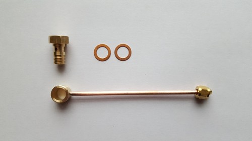 Model live steam boiler banjo - steam,