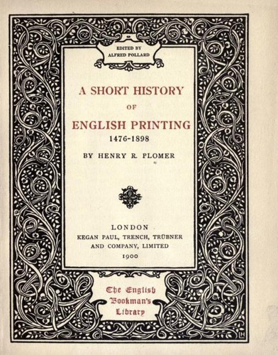 159 old printing history - history, books