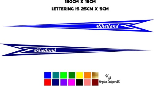 180cm shetland cruisers - shetland,