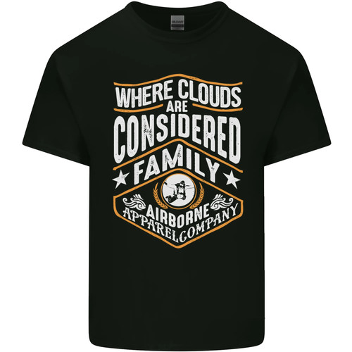 Skydiving clouds are family - clouds,