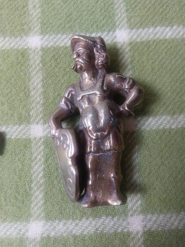 Antique solid brass - brass, figure