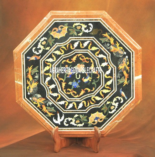 Marble octagon table inlay - octagon,