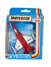 Matchbox Skybusters Model SB-24 F-16 USAF Diecast Lesney Products Box Packed.