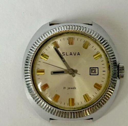 Slava watch 40mm jewels - slava,