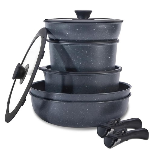 Piece non stick saucepans - 15,