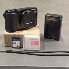 Sony Cyber-shot DSC-HX20V 18.2MP Camera 20x Zoom + Battery & 4GB  SD