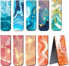 Magnetic Bookmark NOCHME 10 PCS Magnet Books Marks for Mens Womens Stationery B