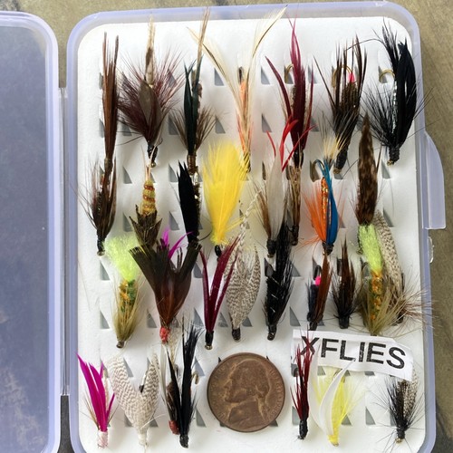 Fly fishing flies - fishing, assorted