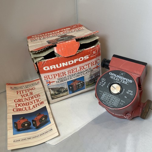 Vintage old stock grundfos - old,