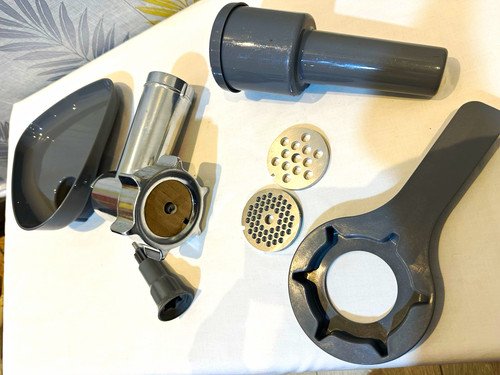 Meat grinder attachment for - meat,