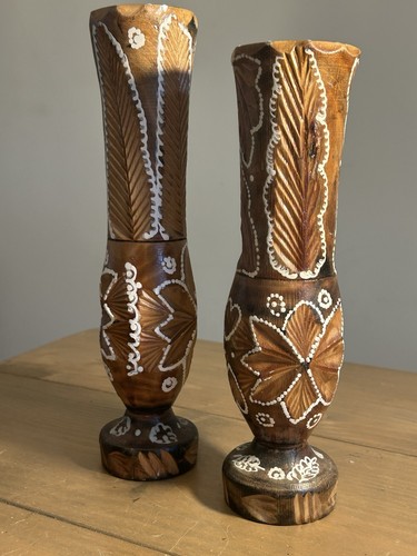 Pair vintage romanian - folk, art