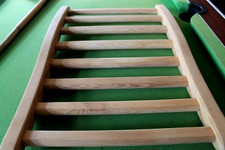 Comfortable Wooden sauna Backrest 60cmx40cm Highest Quality solid thick curved