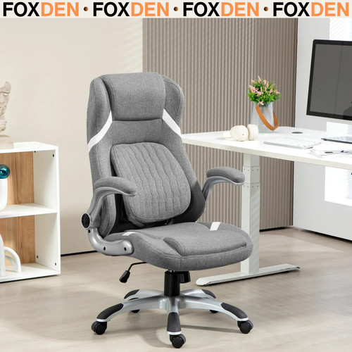 Grey executive office chair - grey,