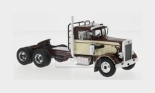 1:43 IXO Peterbilt 281 Tractor Truck 3-Axle 1955 Dark Brown Beige TR226.22