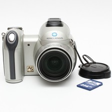 Konica Minolta DiMAGE Z5 Digital Camera 5.0MP With 256mb SD Card Tested Working