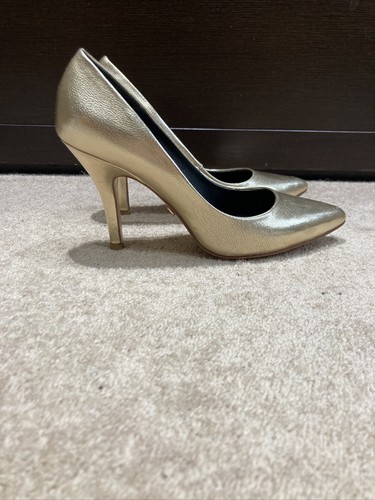 Womens ravel gold - gold, heel