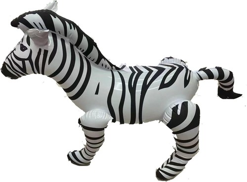 Inflatable zebra jungle animal - inflatable,