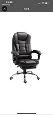 HOMCOM PU Leather Office Chair