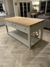 Solid Wood Kitchen Island Unit