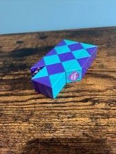 Rubiks Snake / Rubik’s Twist - 1980’s Toy - Purple And Green - Vintage