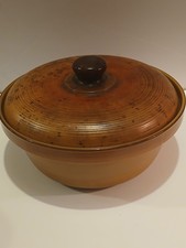 Vintage Acropal Volcan casserole oven dish Pyrex style opaline glass lid France