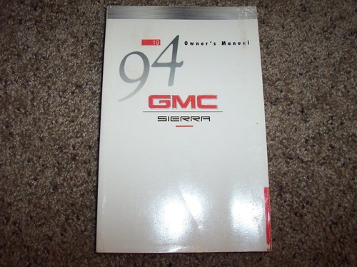1994 gmc sierra owner - gmc,