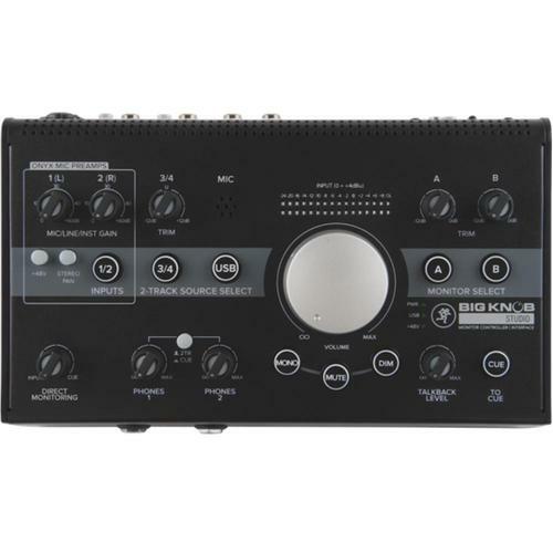 Mackie big knob studio - mackie,