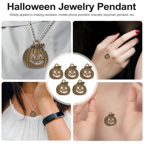 100 pcs pumpkin - pcs, pendant