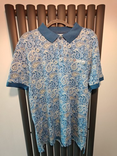 Lambretta paisley polo shirt - lambretta,