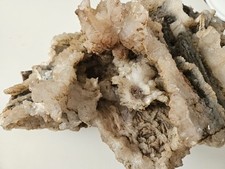 Large White Yellow Beautiful Calcite Natural Rock Crystal Mineral Raw