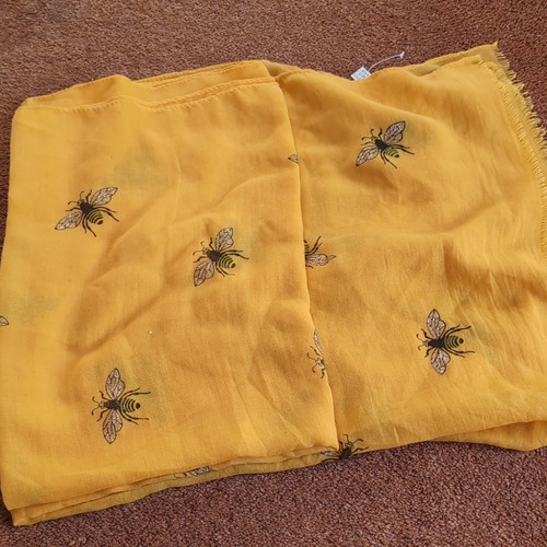 Yellow black bee - yellow, &