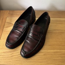 Geox leather penny loafers - leather,