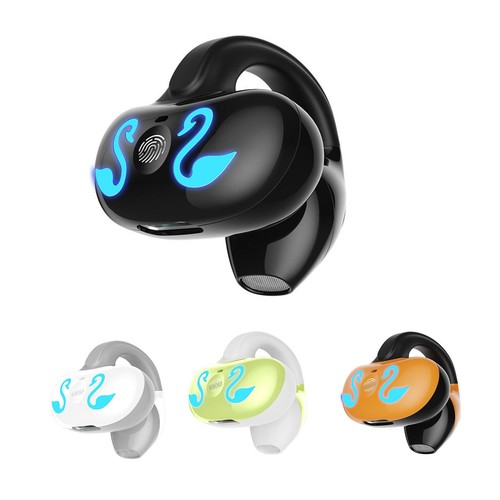 Wireless earbuds ear clip bone - earbuds,