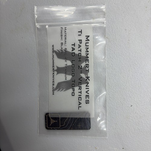 Tad gear patch - ti, 2”