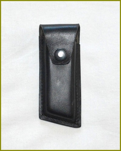 Black leater walther ppk - walther,