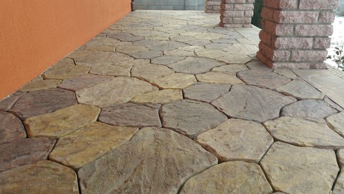 Concrete molds pavers casting