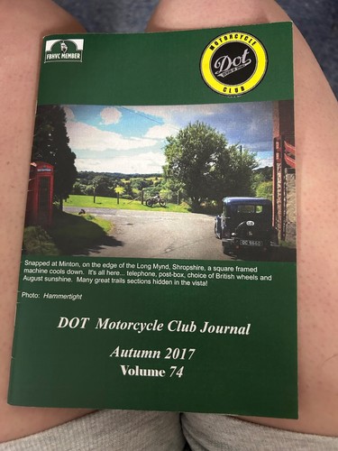 Dot motorcycle club journal - club,