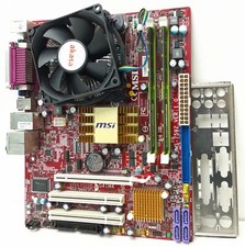 MSI Motherboard With I/O