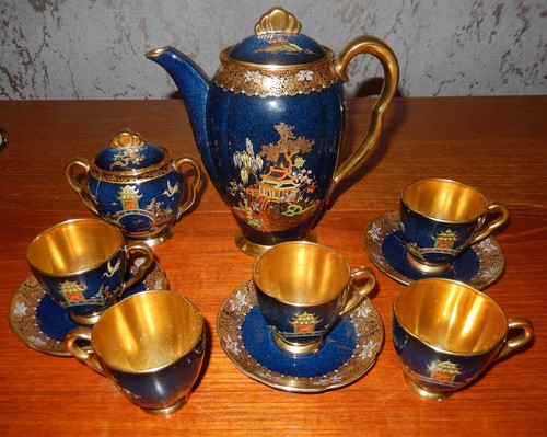 Carlton ware bleu royal - royal, pagoda