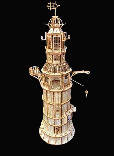 Laser cut wooden eddison - laser,