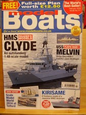 MODEL BOATS MAGAZINE FEBRUARY