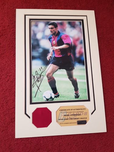 Signed picture marc overmars - -,