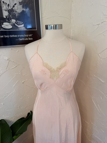 Vintage 1930s pink silk - vintage,