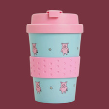 M&S Percy Pig Travel Mug Cup